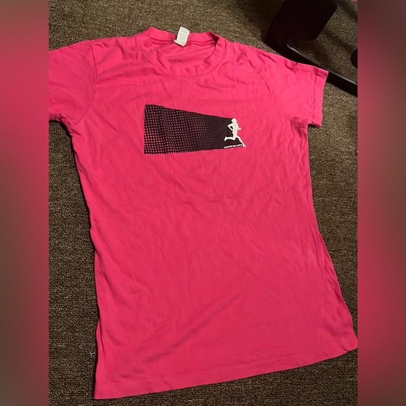 Pink Basic Tee - Picture 1 of 6